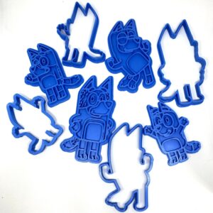 Set Cortadores de galleta Bluey