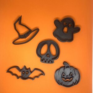 Set 5 Cortadores de Galletas Halloween I
