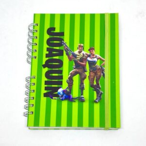 Cuaderno cuadriculado personalizado #fornite